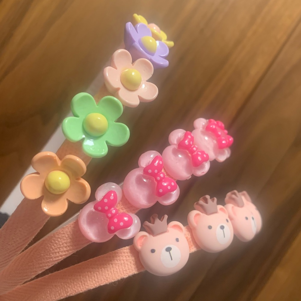 3 Pieces Girl's Embellished Headband